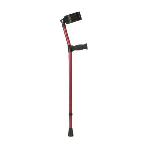 ロフストランドクラッチ(Bアームカフタイプ)Mサイズ/レッド(クリスタル産業)KR-107B