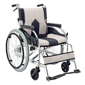自走式車いす カラーズ KC-1 座面幅42cm/ライトグレー(マキテック)KC-1LG