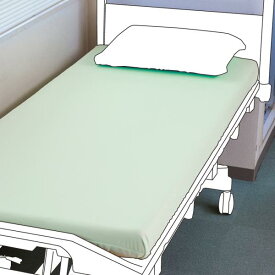 スーパーフィット防水ボックスシーツ／グリーン（エンゼル）2222 防水シーツ全面タイプ