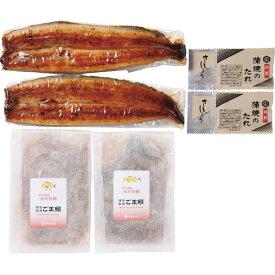 国産うなぎの蒲焼（長焼き）＆玄界灘産ごま鯖・ごま鯛詰合せ(メーカー直送便)