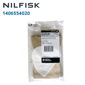 ニルフィスク　UZ964（乾式）用紙パック（10枚入）（1406554020）