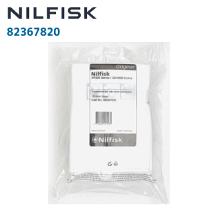 ニルフィスク　合成繊維フィルターバッグ（10枚入）業務用掃除機用（82367820）