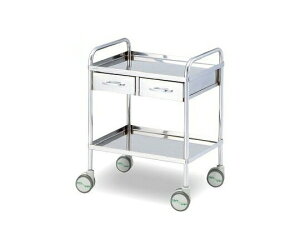 枠付き回診車(2段) 603×453×787mm W6045W