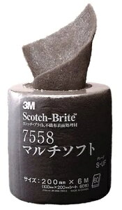 3M XRb`EuCg sDz\ʏ }`\tg 7558. S Ultra Fine. 200 mm×6 m. 4 / 7558 M/SOFT SUF