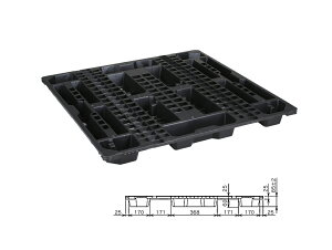 �򕌃v���X�`�b�N�H�Ɓ@���X�p���b�g�@JL-S2�E1111E�@�u���b�N