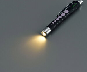 【10/25限定!要エントリー!抽選で最大100%Pバック!】ラバー調ソフトLEDペンライト(ロング) ブラック