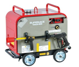 【要エントリー！抽選で最大100％Pバック！】スーパー工業　エンジン式防音型 高圧洗浄機 SEV-3010SS CG-130007