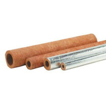 楽天市場】ロックウール保温筒(algc貼) 100a(内径114mm)*25mm厚*1mの通販