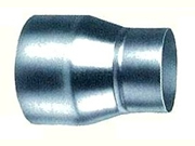 クリモト　片落管　（亜鉛めっき鋼板）　200径-175径