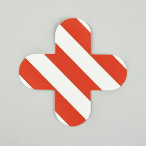 フロア表示/十字型 QCC-WR 10枚1組 403036