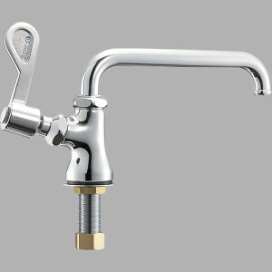 【10/25限定!要エントリー!抽選で最大100%Pバック!】三栄水栓 厨房用立形自在水栓 A5310L-13