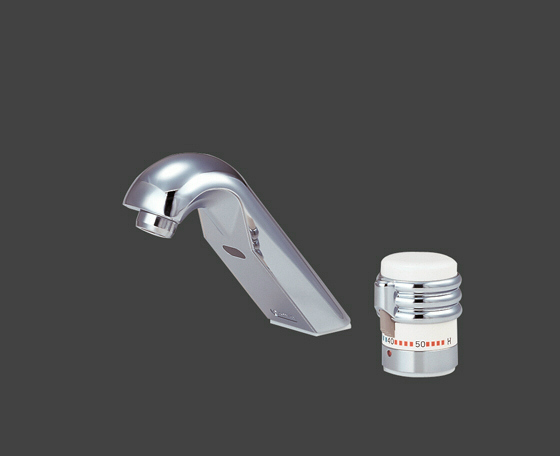 三栄水栓　サーモ付自動洗面混合栓　EK500-13 新しいブランド
