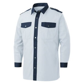 サンエス 空調風神服 長袖シャツ KF92029+6シルバー+M