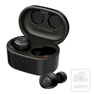 Victor JVC�P���E�b�h Victor HA-FX150T-BA �X�e�b�J�[�t ���C�����X�C���z�� Bluetooth �m�C�Y�L�����Z�����O �O����荞�� �h�� ��x�� �}�C�N�t�� �{�̎���4.4g�i�Ў��j�ő�21���ԍĐ� Bluetooth Ver5.2��