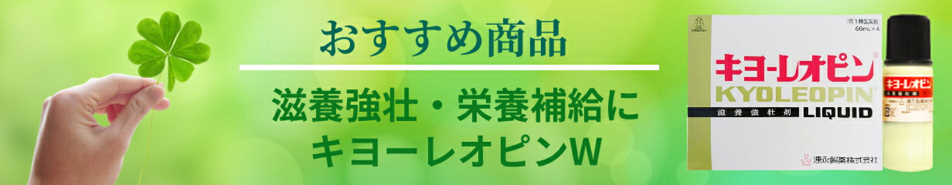 キヨーレオピンW 4本入り