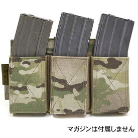 在庫販売 実物 WARRIOR ASSAULT SYSTEMS WAS WARRIOR ASSAULT SYSTEMS Triple Elastic Mag Pouch トリプル エラスティック 伸縮性ゴム マグポーチ M4マガジン対応 MOLLE対応 W-EO-TEMP