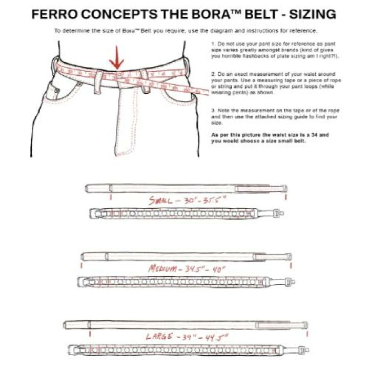 楽天市場】FerroConcepts フェローコンセプト The Bora Belt ボラ 