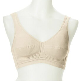 [アズ] 24時間ブラ ラクラクなのに胸キレイ 婦人ノンワイヤーブラジャー 綿混素材 9851-21