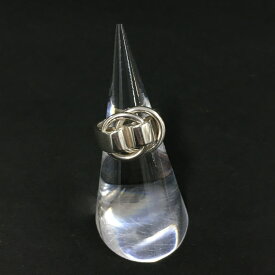 HERMES エルメス ドゥザノー シルバー925 リング #50(10号)　Silver/4BC0071【中古】