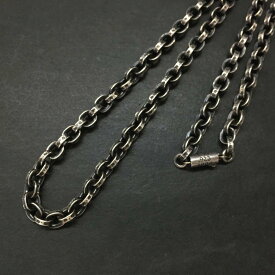 Chrome Hearts クロムハーツ SV925 34g ペーパーチェーン 18 ネックレス インボイス付属　シルバー/CR0018【中古】