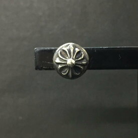 Chrome Hearts クロムハーツ SV925 1g クロスボールスタッド ピアス　シルバー/CR0022【中古】