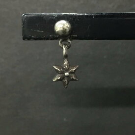Chrome Hearts クロムハーツ SV925 1g タイニースタードロップ ピアス　シルバー/CR0029【中古】