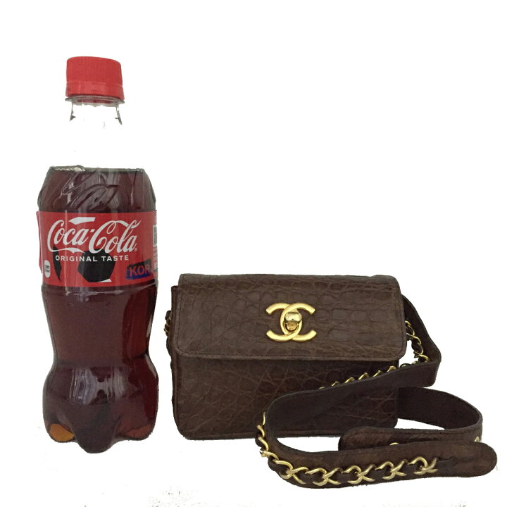 楽天市場】CHANEL シャネル ココマーク クロコダイル レザー ウエスト 