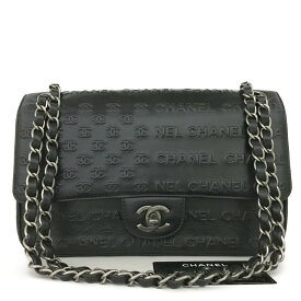 CHANEL シャネル パリダラス ココマーク ラムスキン チェーン ショルダーバッグ　Black/JPG0112【中古】
