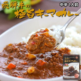 飛騨牛の極旨キーマカレー中辛 1食入り レトルトカレー