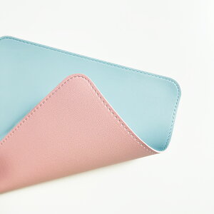 【最短当日配送】マウスパッド 大型 かわいい 30x60cm 5色展開 オシャレ 両面用 大きい 大判 無地 シンプル 薄型 光学式 可愛い プレミアムレザー風 撥水 極薄 リバーシブル 女性 ゲーミング リ