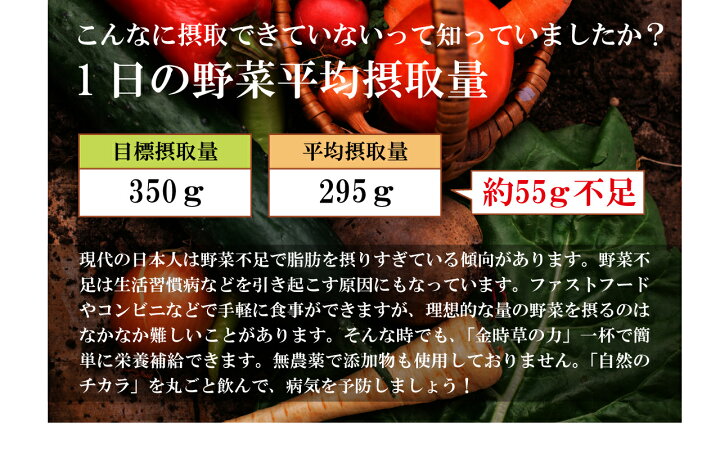楽天市場】【金時草 粉末】金時草の力（2g×30袋入）加賀野菜 健康野菜 