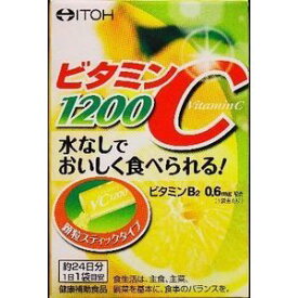 井藤漢方製薬　ビタミンC1200　24袋　約24日分　健康補助食品