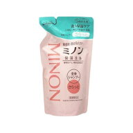 ▲【在庫限りS】ミノン　全身シャンプー　さらっとタイプ　詰替　380ML