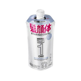 花王　メンズビオレワン　オールインワン　サボン　詰替　340ML