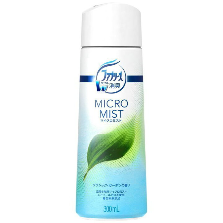 楽天市場 P G ファブリーズ マイクロミスト クラシック ガーデンの香り 詰め替え 300ml 部屋用芳香 消臭剤 ウエルシア楽天市場支店