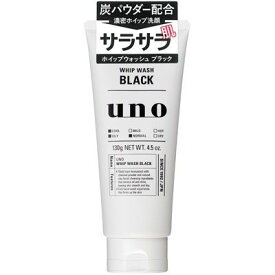ファイントゥデイ　UNO　(ウーノ)　ホイップウォッシュ　ブラック　130G　男性用洗顔料