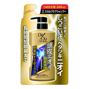 ロート製薬 De・Ou (デオウ) 薬用スカルプケアシャンプー 詰め替え 320ML 男性用シャンプー