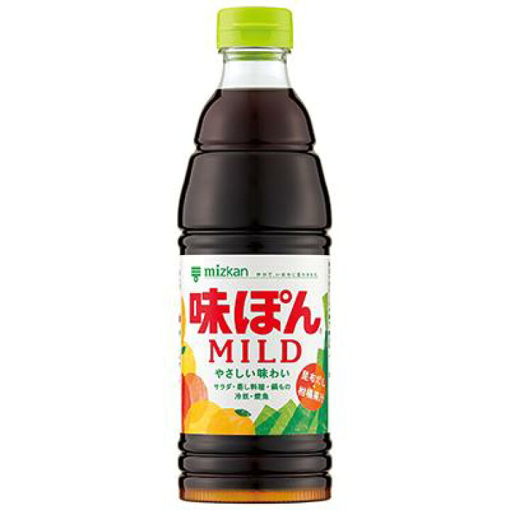楽天市場 ミツカン 味ぽんｍｉｌｄ 600ml 6個セット ウエルシア楽天市場支店