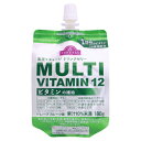 【エントリーP5倍】イオン　ドリンクゼリーマルチビタミン12　グレープフルーツ味　180G×24個セット
