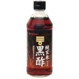 ミツカン　純玄米黒酢　(国産玄米100%)　　500ML