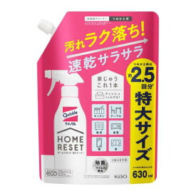 花王　クイックルホームリセット　泡クリーナー　つめかえ用　630ml