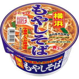 【エントリーP5倍】ヤマダイ　ニュータッチ　横浜もやしそば　92g×12個セット