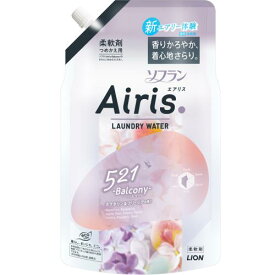 【あす楽】ライオン　ソフラン　エアリス　（AIRIS）　バルコニー　（BALCONY)　詰替用　850ML【BLACK FRIDAY】