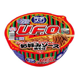 日清食品　完全メシ　日清焼そばU．F．O．　濃い濃いお好みソース焼そば　135g×12個セット