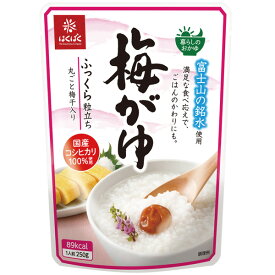 ▲【アウトレット】はくばく　梅がゆ　250g　※賞味期限2024年5月1日