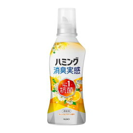 花王　ハミング　消臭実感　オレンジ＆フラワーの香り　本体　510ml