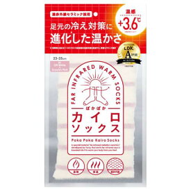 i．D　ぽかぽかカイロソックス01　オフホワイト