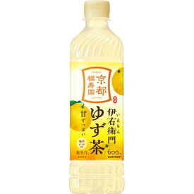 ■サントリー　伊右衛門　ゆず茶　600ml×24個セット