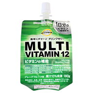トップバリュ　ドリンクゼリーマルチビタミン12 グレープフルーツ味　24個セット