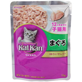 カルカン味わい　子猫まぐろ70g×10個